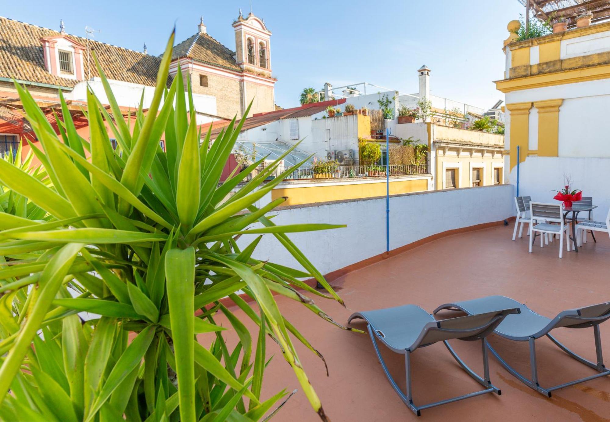 Descubrehome Penthouse Santa Cruz, Private Terrace Севилья Экстерьер фото