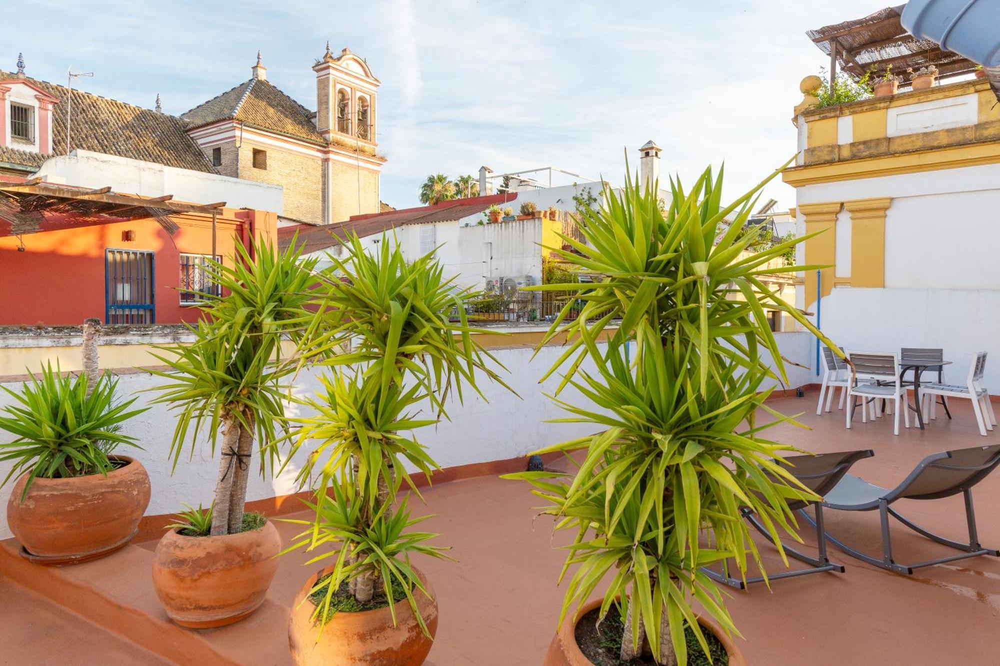 Descubrehome Penthouse Santa Cruz, Private Terrace Севилья Экстерьер фото